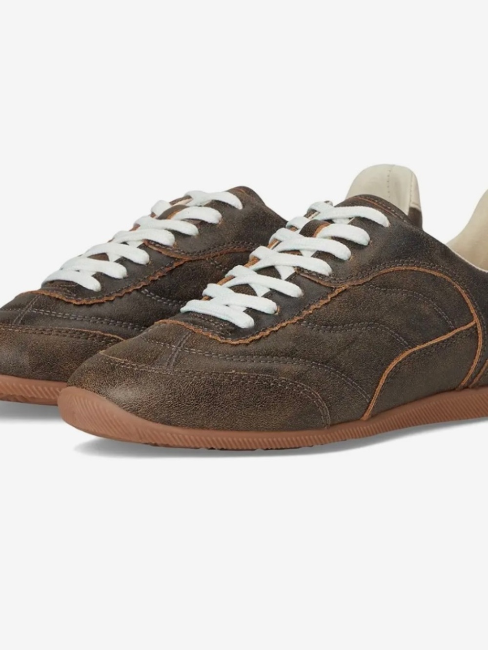 Laini brown distressed leather 5.5